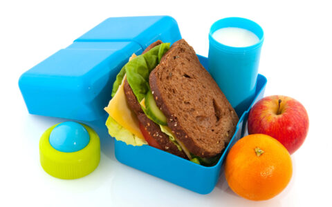 sandwich dans boite à lunch