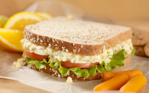 sandwich aux oeufs
