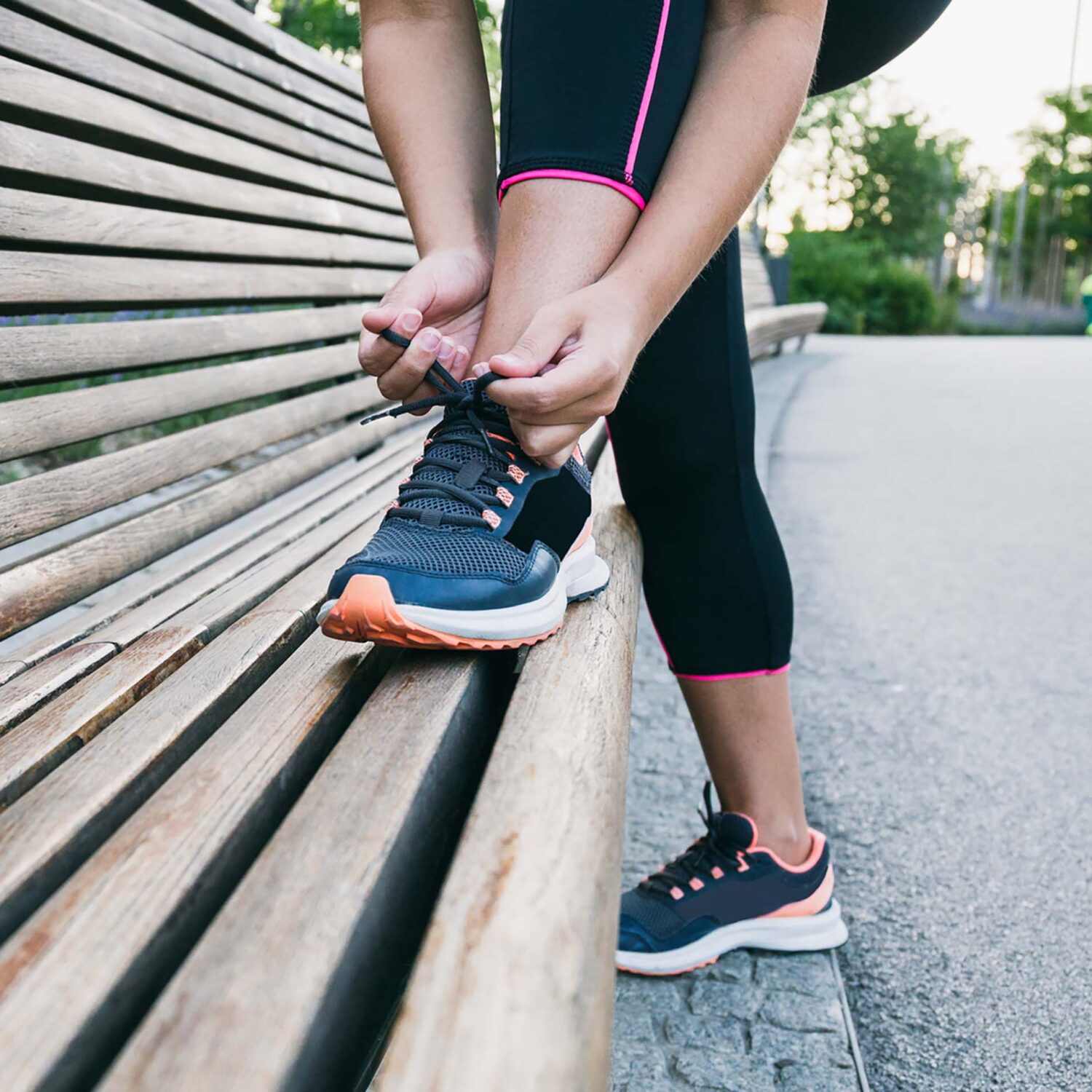 Renforcement musculaire avec un banc de parc