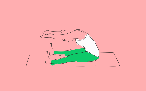 illustration d'exercice de pilates