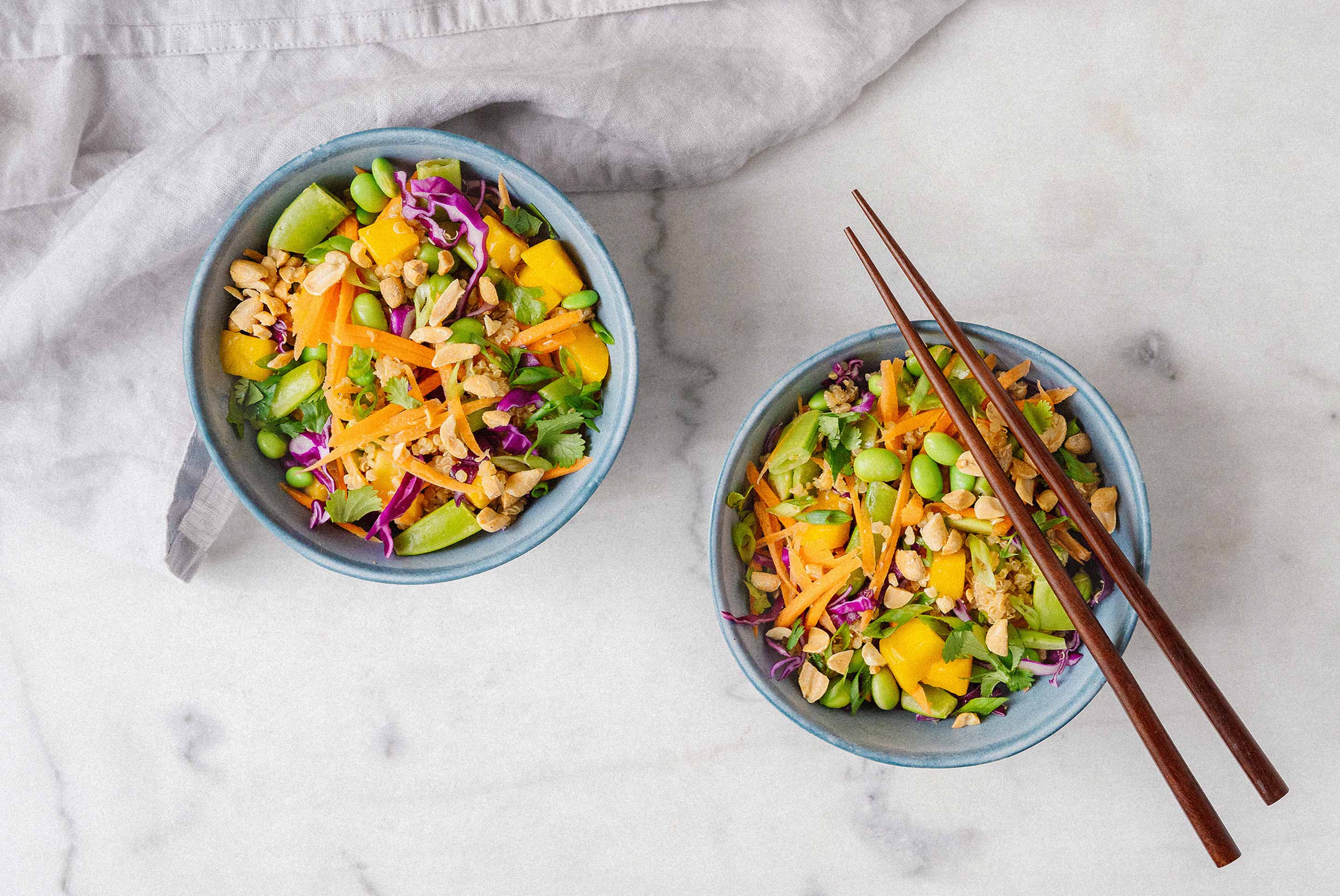 2 bols de salade thai