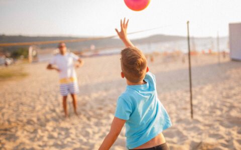 volleyball sur une plage