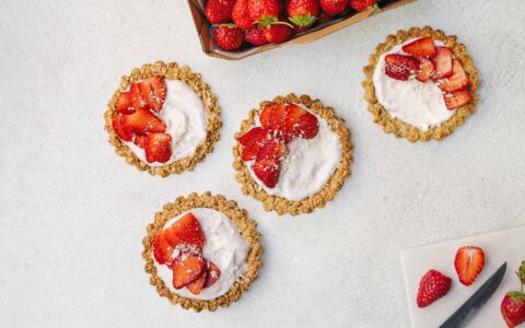 tartelettes fraise coco