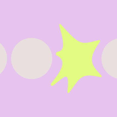 illustration avec cercles et étoile