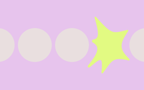 illustration avec cercles et étoile