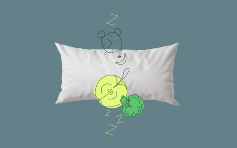 oreiller et illustrations